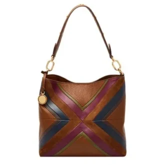 Borsa a tracolla Jessie Patchwork Bucket