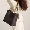 Borsa a tracolla Jessie Woven Bucket