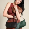 Borsa a tracolla piccola in pelle Jolie