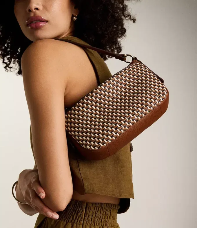 Borsa a tracolla piccola in pelle Jolie