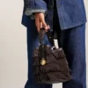 Borsa a tracolla piccola Jessie in pelle