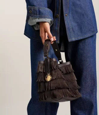 Borsa a tracolla piccola Jessie in pelle