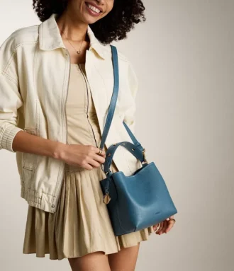 Borsa a tracolla piccola Jessie in pelle