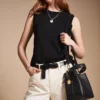 Borsa a tracolla piccola Jessie in pelle