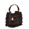 Borsa a tracolla piccola Jessie in pelle
