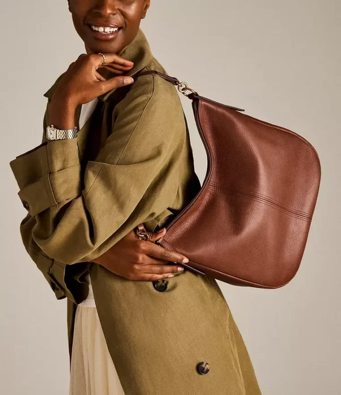 Borsa hobo in pelle Jolie