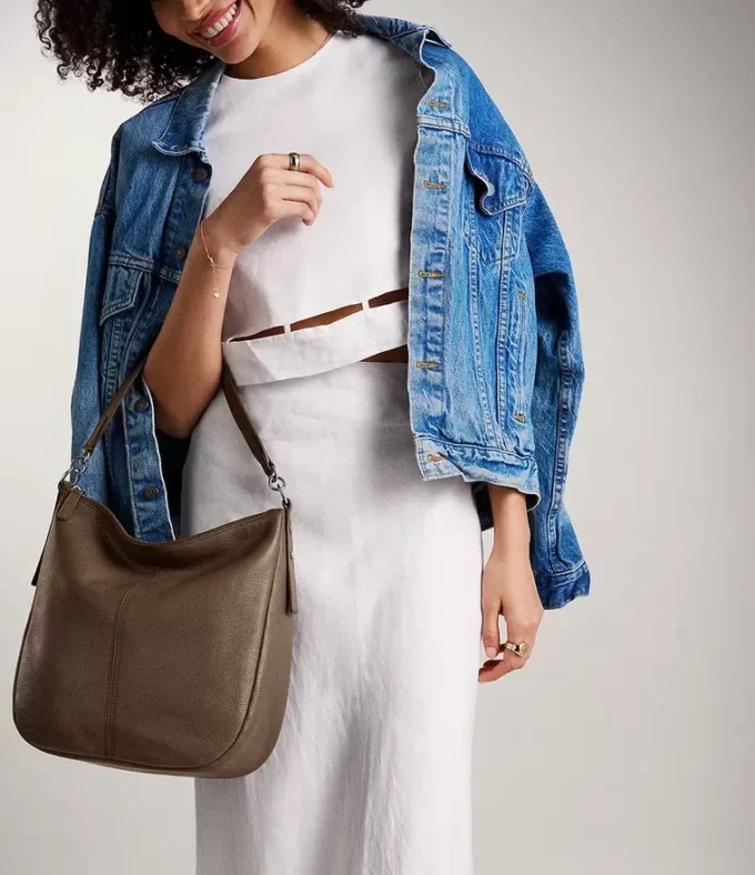 Borsa hobo in pelle Jolie
