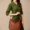 Borsa hobo in pelle Jolie