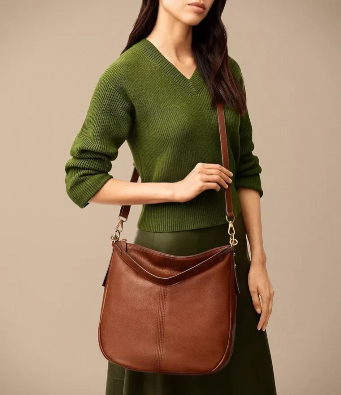 Borsa hobo in pelle Jolie
