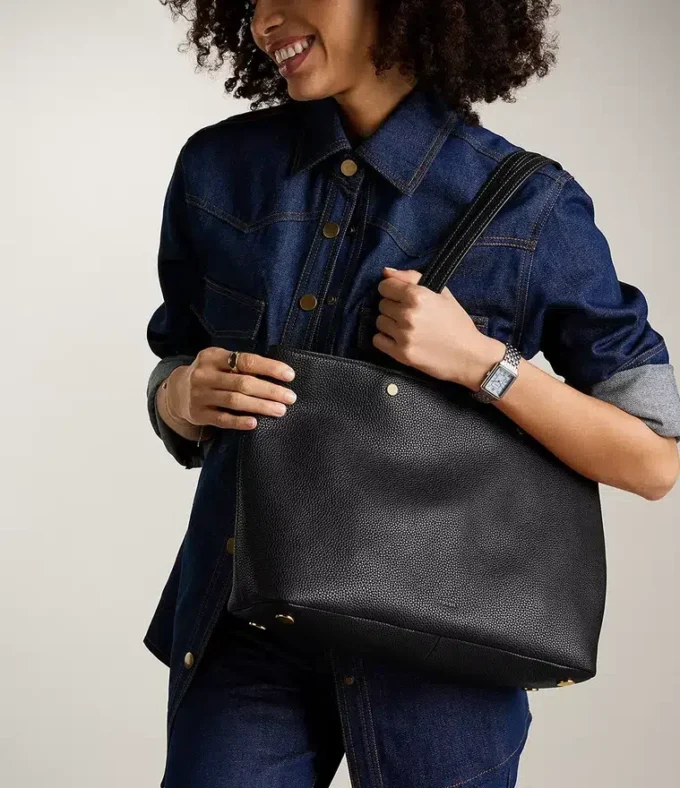 Borsa Jessie con chiusura superiore a zip