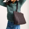 Borsa tote Jessie in tessuto