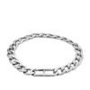 Bracciale a catena in acciaio inossidabile Heritage D-Link