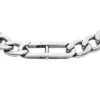 Bracciale a catena in acciaio inossidabile Heritage D-Link