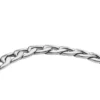 Bracciale a catena in acciaio inossidabile Heritage D-Link