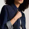 Bracciale con catena e cuore in malachite ricostituita Sutton Modern Meadows