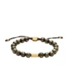 Bracciale con perline di pirite grigia Galaxy Beads