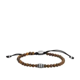 Bracciale con perline in occhio di tigre Everett