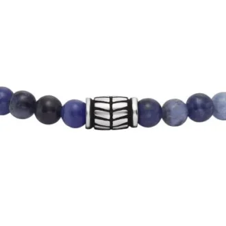 Bracciale con perline in sodalite Everett