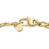 Bracciale Ellis in acciaio inossidabile color oro con targhetta identificativa