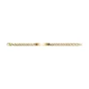 Bracciale Ellis in acciaio inossidabile color oro con targhetta identificativa