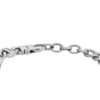 Bracciale Ellis in acciaio inossidabile con targhetta identificativa