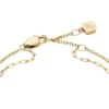 Bracciale Ellis Shaky Glitz in acciaio inossidabile dorato a più fili