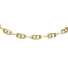 Bracciale Heritage Crest in oro con catena in ottone e madreperla