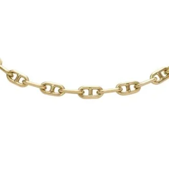 Bracciale Heritage Crest in oro con catena in ottone e madreperla