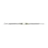 Bracciale identificativo Ellis in acciaio inossidabile bicolore