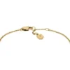 Bracciale identificativo Sadie in acciaio inossidabile dorato