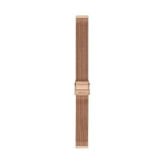 Bracciale in acciaio inossidabile color oro rosa da 14 mm