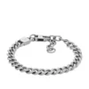 Bracciale in acciaio inossidabile con catena Harlow Linear Texture