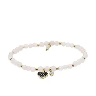 Bracciale in quarzo rosa