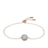 Bracciale Merrit Classic in acciaio inossidabile color oro rosa con madreperla