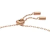 Bracciale Merrit Classic in acciaio inossidabile color oro rosa con madreperla
