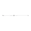 Bracciale Merrit Timeless in acciaio inossidabile color argento con madreperla