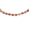 Bracciale multistrato con rodocrosite rosa