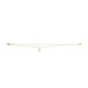 Bracciale multistrato Sutton Horseshoe in acciaio inossidabile color oro