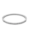 Bracciale rigido Ellis Pavé Glitz in acciaio inossidabile