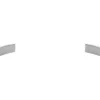 Bracciale rigido Harlow con texture lineare in acciaio inossidabile