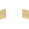 Bracciale rigido Harlow con texture lineare in acciaio inossidabile color oro