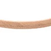 Bracciale rigido Harlow in acciaio inossidabile color oro rosa con texture lineare
