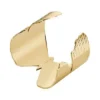 Bracciale rigido in acciaio inossidabile color oro della collezione Butterfly