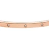 Bracciale rigido Sadie Shine Bright in acciaio inossidabile color oro rosa