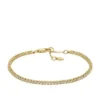 Bracciale tennis Ellis Pavé Glitz in ottone dorato