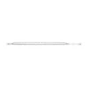 Bracciale tennis Heritage D-Link con catena in ottone argentato