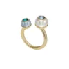 Bright Baubles Anello Toi Et Moi in ottone dorato