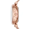 Carlie Mini Automatico Orologio con cinturino in acciaio inossidabile color oro rosa