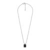 Carraway Collana con pendente in agata nera