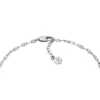 Cavigliera Heritage D-Link in ottone argentato